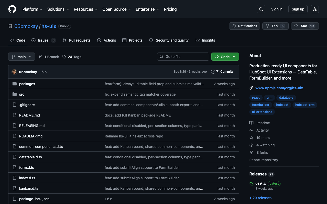 hs-uix: The Component Layer HubSpot UI Extensions Are Missing