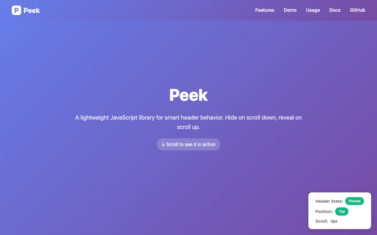 How to Add a Hide-on-Scroll Header with Peek (WordPress & HubSpot)